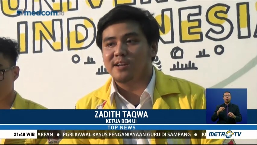 Ketua BEM UI: Kartu Kuning untuk Jokowi Bentuk Penyampaian Aspirasi