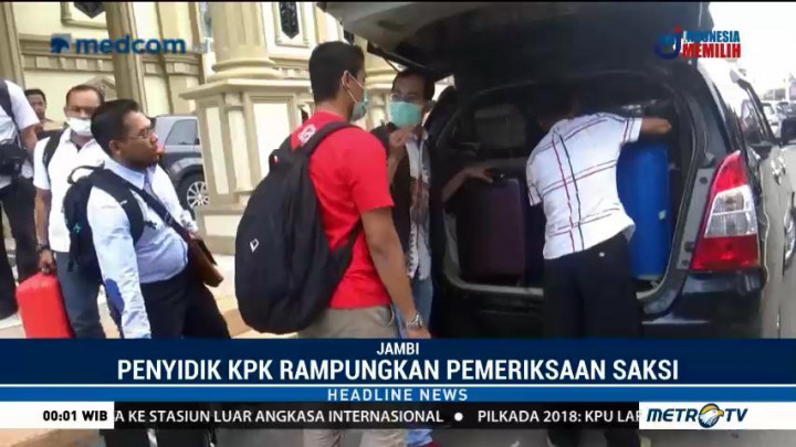 Geledah Rumah Zumi Zola, KPK Bawa Barang Bukti Sebanyak 7 Koper