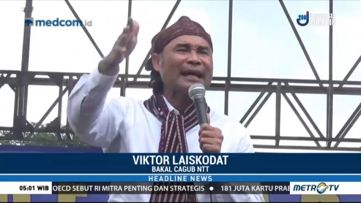 Ribuan Warga Larantuka Hadiri Deklarasi Pasangan Viktor-Josef