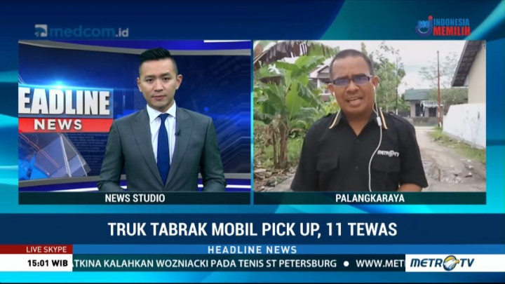 Tiga Korban Tabrakan Maut Truk vs <i>Pick Up</i> Dirawat di RS Kasongan