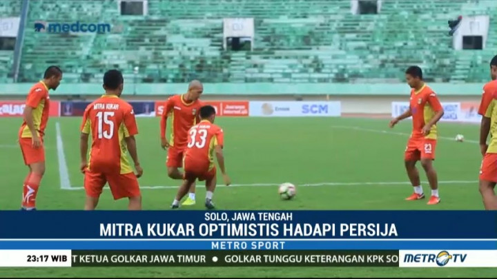 Mitra Kukar Optimistis Hadapi Persija