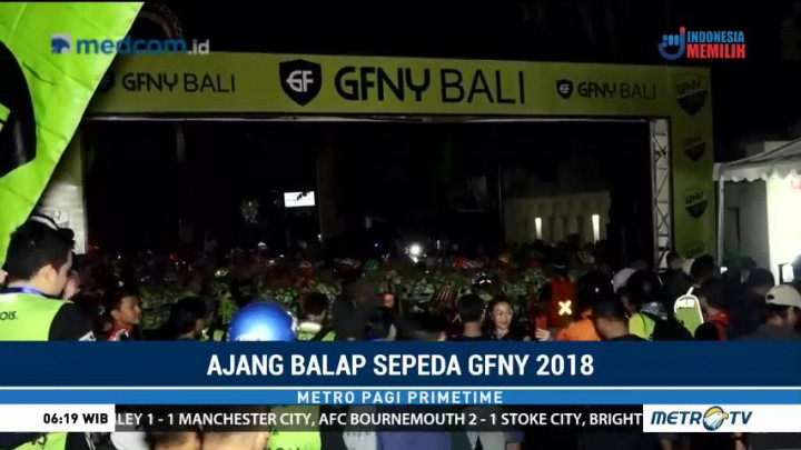 1.500 Pembalap Ikuti GFNY Bali 2018