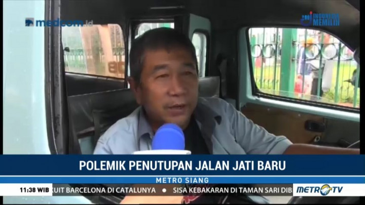 Jalan Jatibaru Dibuka, Ini Kata Sopir Angkot