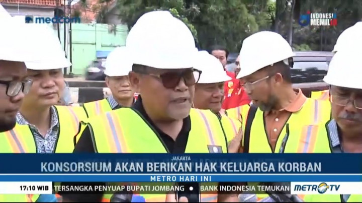 Pihak Konsorsium akan Berikan Kompensasi untuk Keluarga Korban Crane Jatuh