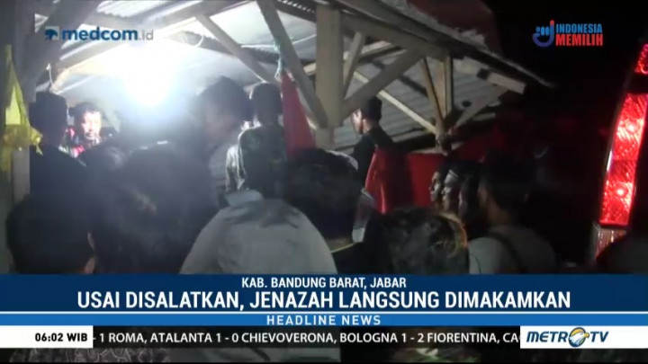 Keluarga Histeris Sambut Kedatangan Jenazah Korban Crane Ambruk