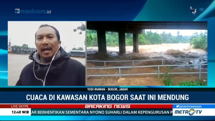 Ketinggian Air Turun, Status Bendungan Katulampa Siaga Dua