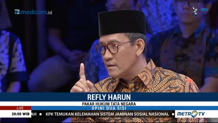 Refly Harun Beberkan Penyebab Kepala Daerah Korupsi