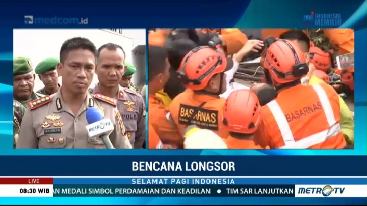 Polisi Gelar Olah TKP di Lokasi Longsor Underpass Bandara Soetta