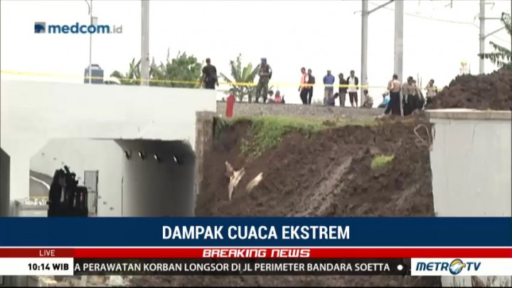 Waskita Investigasi Underpass Bandara Soetta yang Longsor