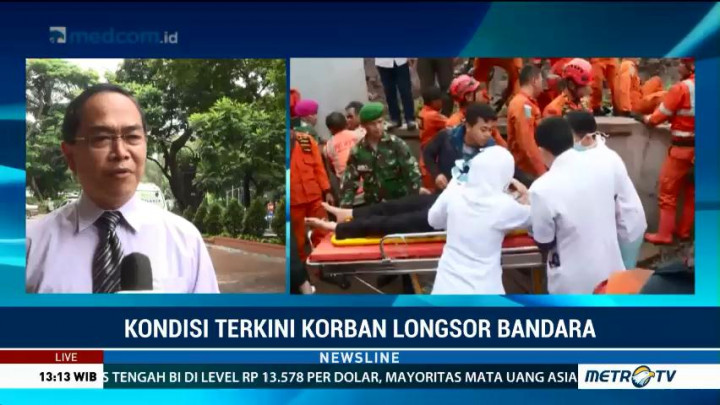 Kondisi Terkini Korban Longsor Underpass Soetta
