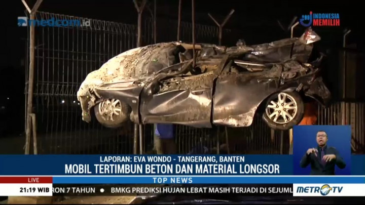 Mobil Korban Underpass Soetta Berhasil Dievakuasi