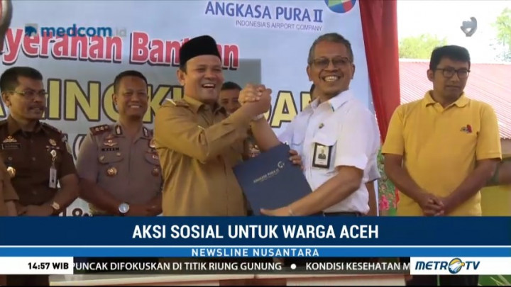 Angkasa Pura II dan Kick Andy Foundation Bagikan 71 Kaki Palsu untuk Warga Aceh