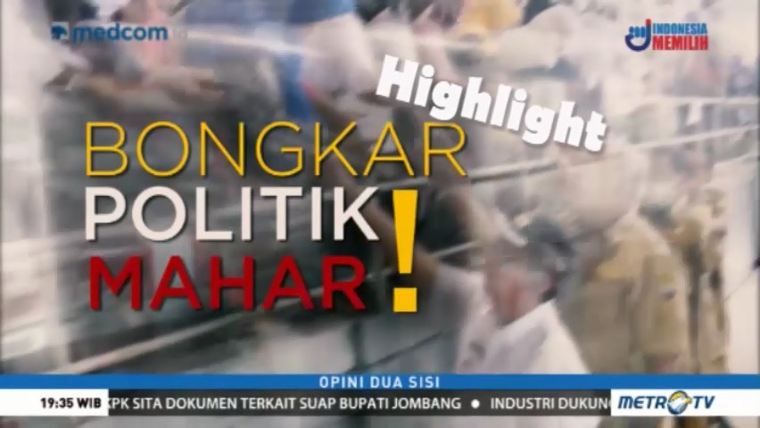 Highlight Opsi: Bongkar Politik Mahar