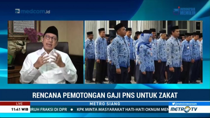 Menag: PNS Berhak Menolak Pemotongan Gaji untuk Zakat