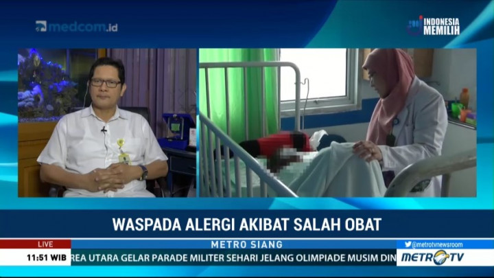 Waspada Alergi Akibat Salah Obat