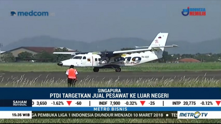 Pesawat N219 Nurtanio Laku Dipesan di Singapore Air Show