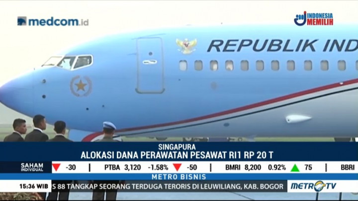 GMF Teken Kerja Sama Rawat Pesawat Kepresidenan
