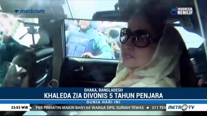 Mantan Pemimpin Bangladesh Divonis 5 Tahun Penjara