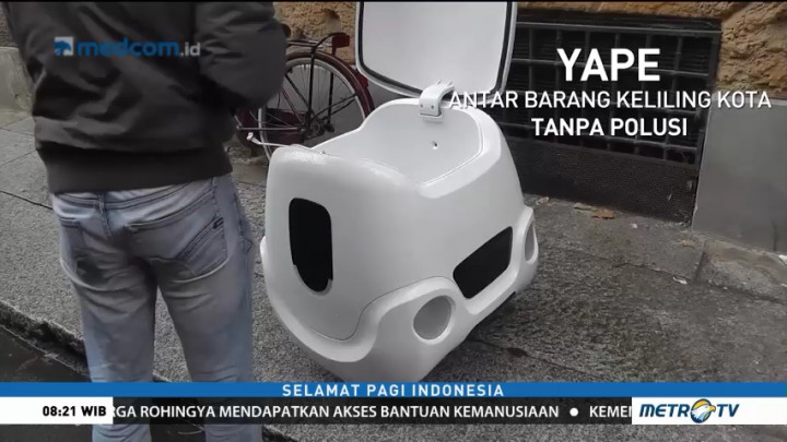 Terobosan Robot Pengantar Barang