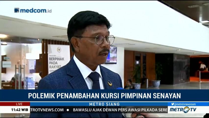 NasDem Ingin UU MD3 Direvisi Secara Komprehensif