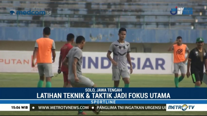 PSMS Asah Teknik & Taktik Jelang Hadapi Persija