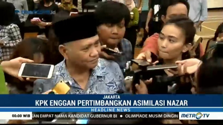 KPK Tolak Asimilasi Nazaruddin