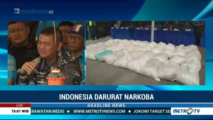 Kronologi Penangkapan Kapal Pembawa Satu Ton Sabu