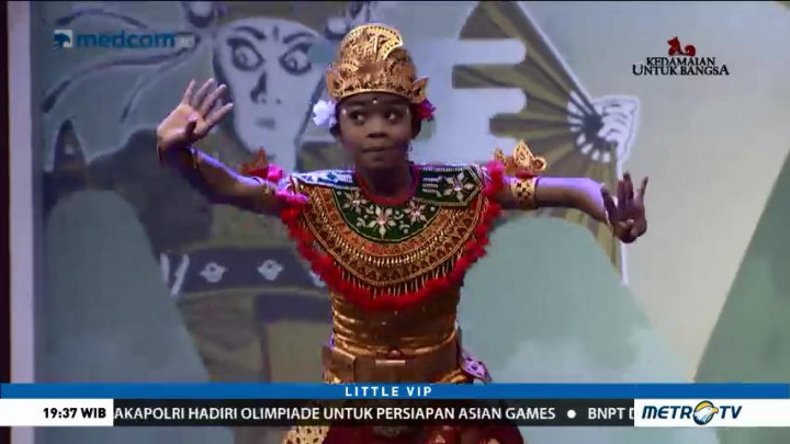 Martha Inova Unjuk Kebolehan Menari Bak Seorang Raja