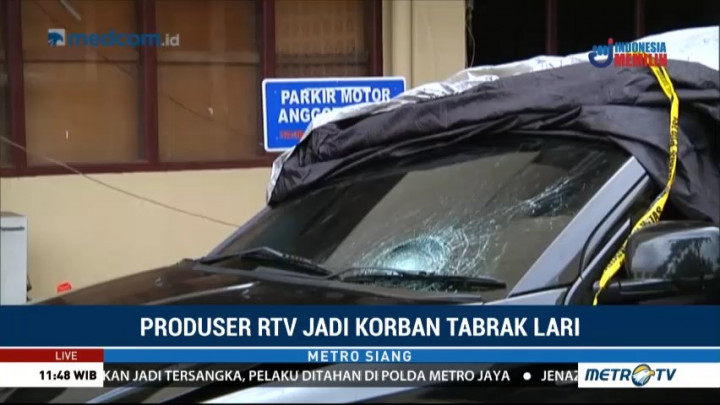 Polisi Tetapkan MJ Sebagai Tersangka Kasus Tabrak Lari Produser RTV