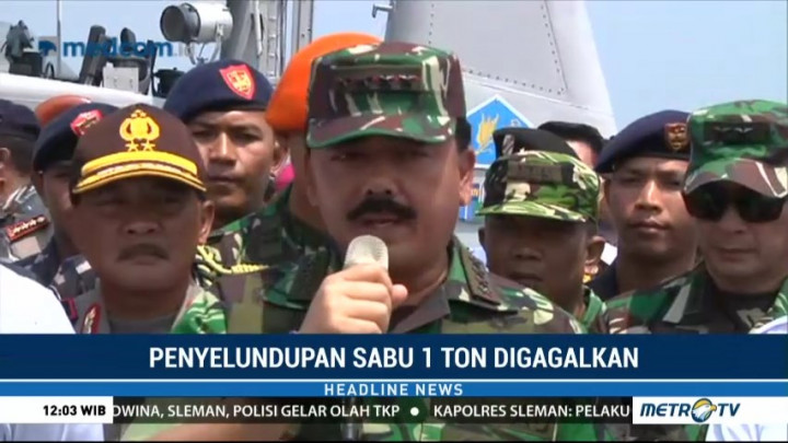Panglima TNI Tegaskan akan Perangi Penyelundupan Narkoba