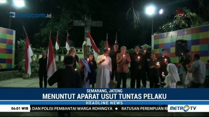Pelita Semarang Gelar Aksi Solidaritas untuk Korban Penyerangan Rumah Ibadah