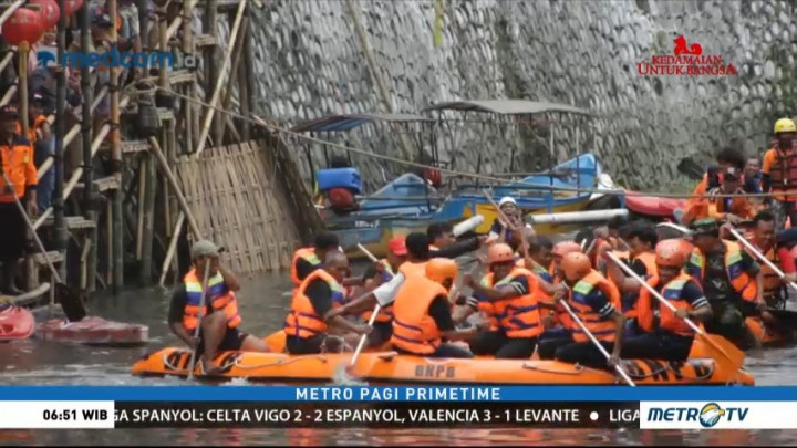 Jelang Imlek, Lomba Dayung Digelar di Surakarta
