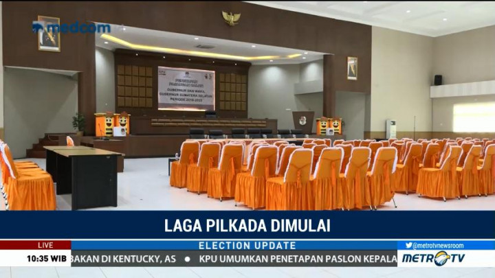 KPUD Gelar Rapat Pleno Penetapan Cagub Sulsel 2018