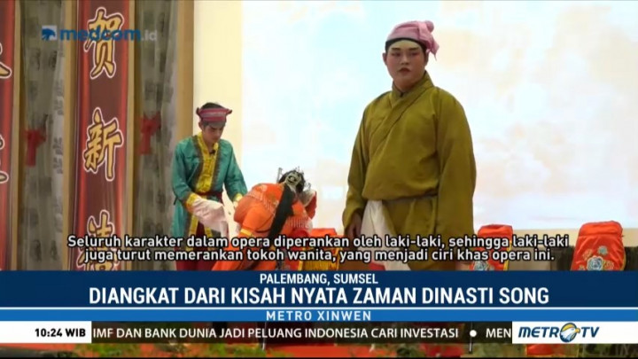 Sambut Imlek, Yayasan Maitreyawira Palembang Gelar Opera Hokkian