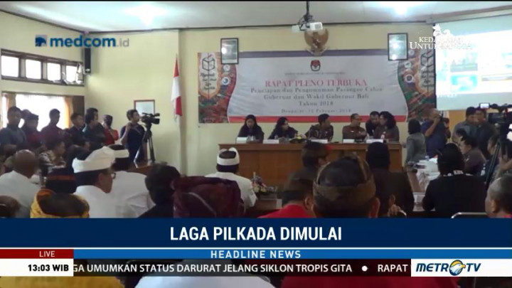 Wayan Koster-Cok Ace & Mantra-Kerta Resmi Bertarung di Pilgub Bali