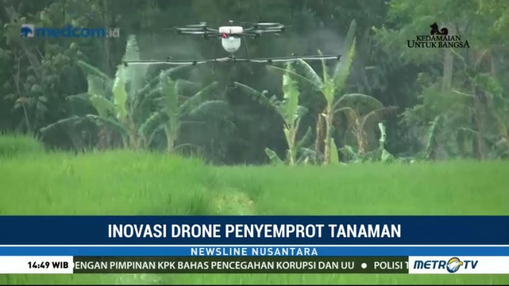 Inovasi Drone Penyiram Tanaman