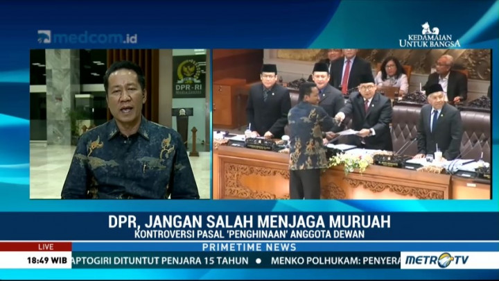 Supratman Bantah Pasal 'Penghinaan' DPR Membungkam Aspirasi Masyarakat