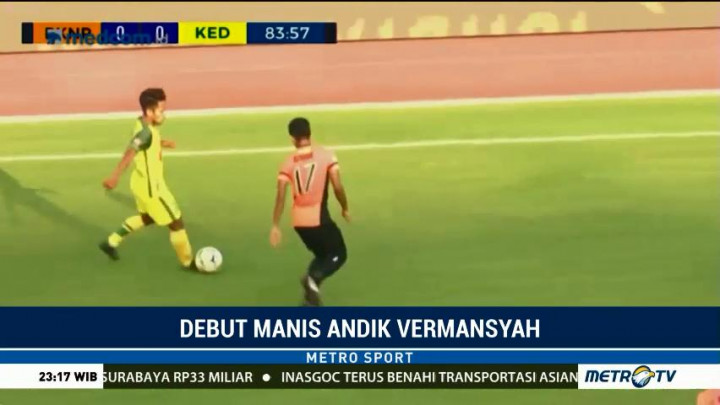 Debut Manis Andik Vermansyah Bersama Kedah FA