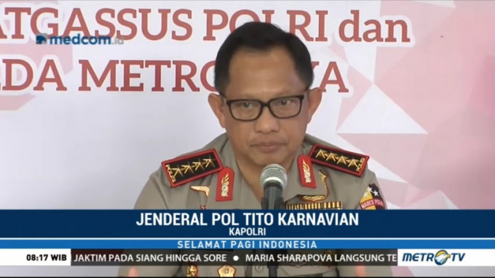 Kapolri Prihatin dengan Peredaran Narkoba di Indonesia