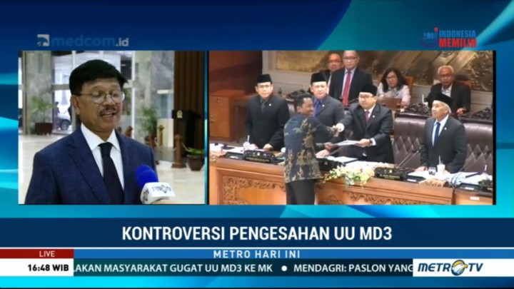 NasDem: Ada Usaha Serius untuk Segera Tambah Pimpinan DPR