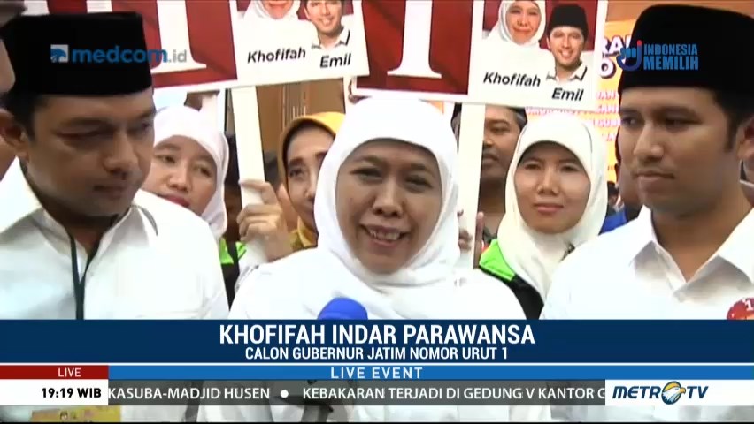 Khofifah: Nomor 1, Inspirasi untuk Menjadi Jatim 1