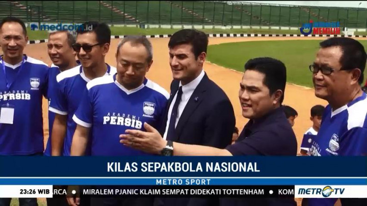 Javier Zanetti Resmikan Akademi Persib