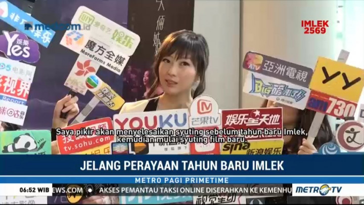 Cara Bintang Tionghoa Merayakan Tahun Baru Imlek