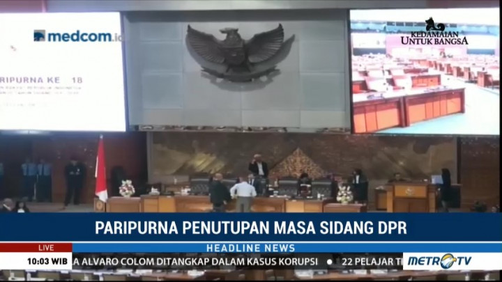 Rekomendasi Pansus Angket KPK Dibacakan di Paripurna DPR Hari Ini