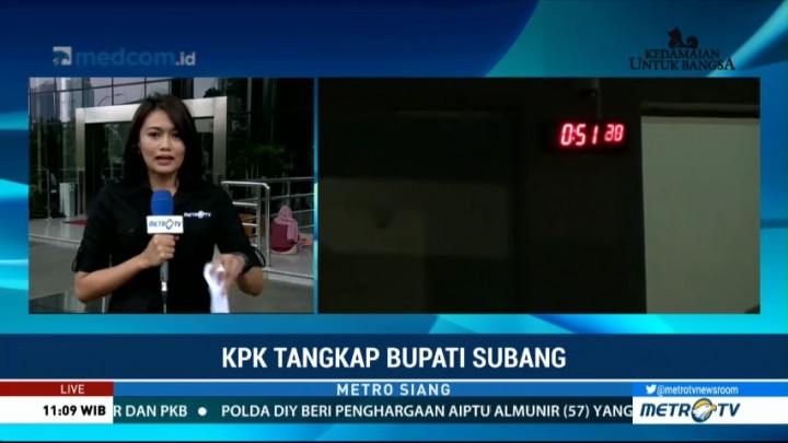 KPK Benarkan Penangkapan 8 Orang dalam OTT di Subang