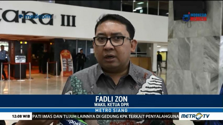 Fadli Zon Persilakan Masyarakat Gugat Undang-undang MD3 ke MK