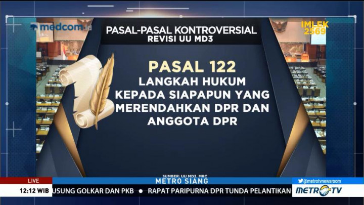 Kontroversi Undang-undang MD3