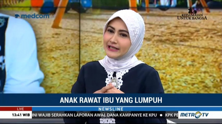 Rawat Ibu Lumpuh, Rahma Butuh Pendampingan