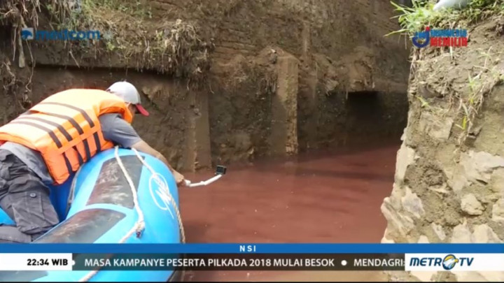 Temuan Limbah Pabrik di Sungai Citarum