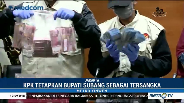 KPK Tetapkan Bupati Subang Sebagai Tersangka